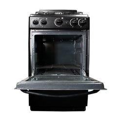 Estufa de Piso ABBA 4 Puestos Con Horno Gas Natural AT101-5 Negro