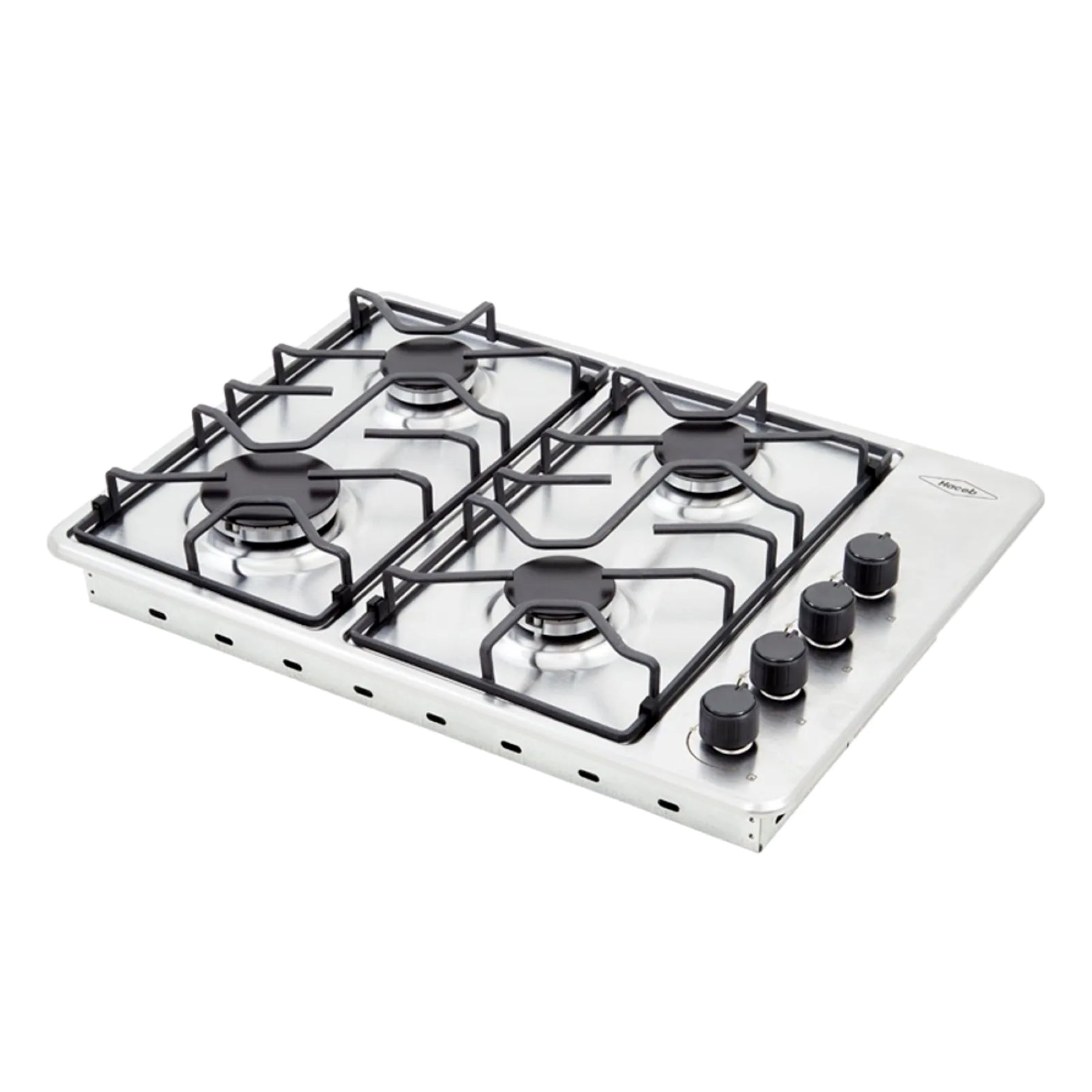 Estufa de empotrar Tofu Inox 60X43 cm gas natural Haceb