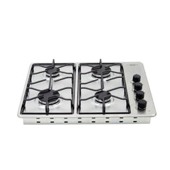 Estufa de empotrar Tofu Inox 60X51 cm gas natural Haceb