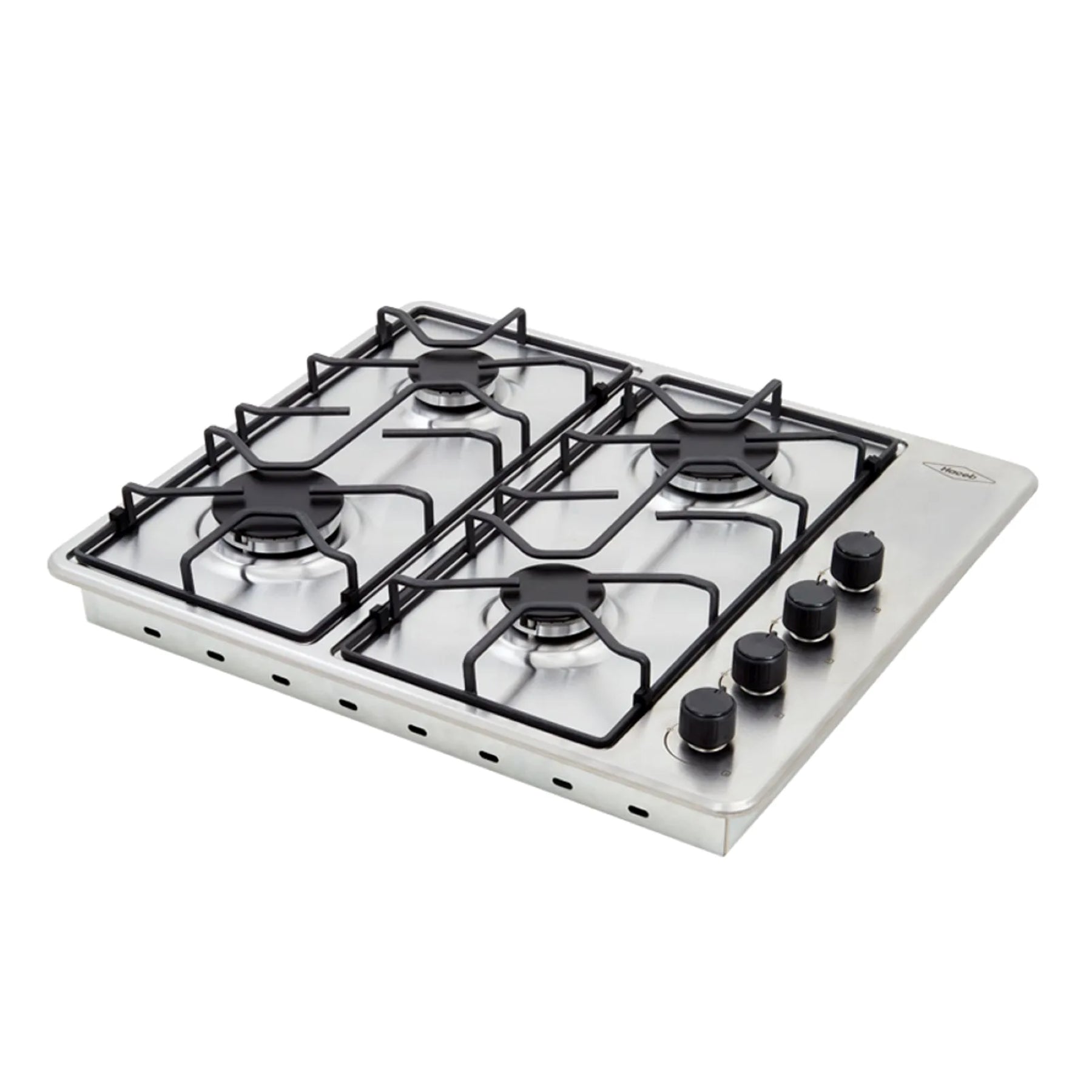 Estufa de empotrar Tofu Inox 60X51 cm gas natural Haceb