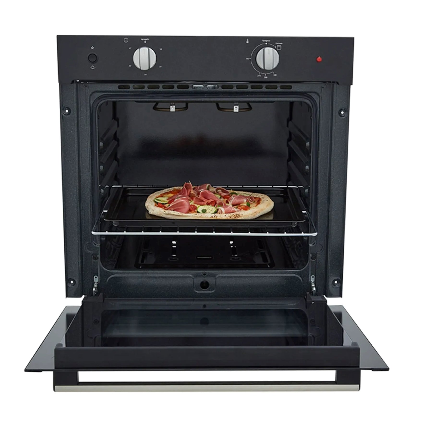 Horno mixto Tandoori 60 cm negro gas natural 120V Haceb