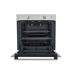 Horno mixto Tandoori 60 cm Inox con vidrio negro gas natural 120V Haceb