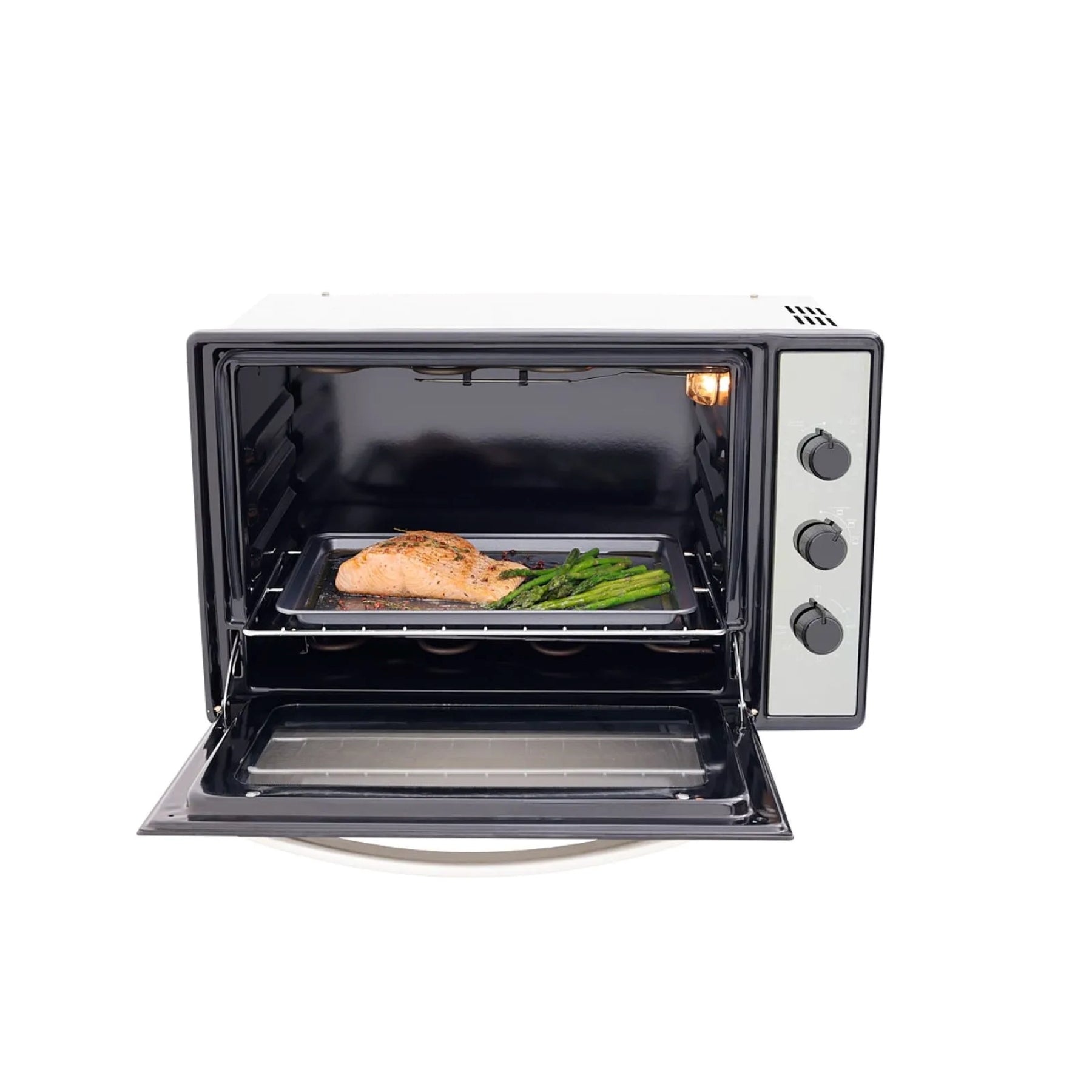 Horno eléctrico Medio Formato Inox 120V Haceb