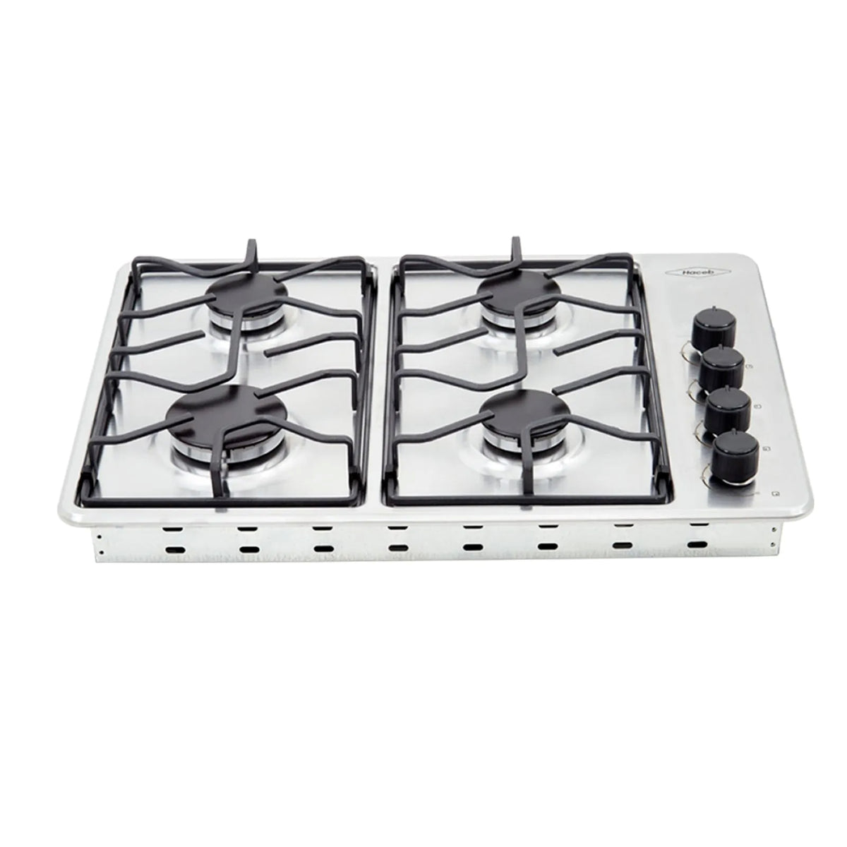 Estufa de empotrar Tofu Inox 60X43 cm gas propano Haceb