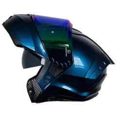 XTR-918 XTRONG FOTOCROMATICO AZUL VISOR REVO VERDE