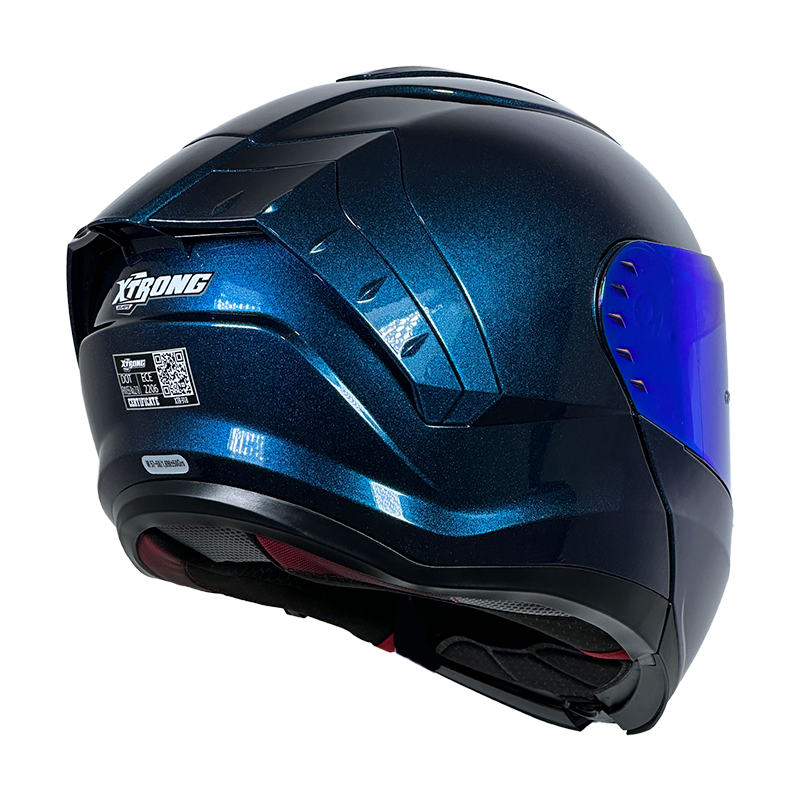 XTR-918 XTRONG FOTOCROMATICO AZUL VISOR REVO VERDE