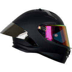 XTRONG R1 NEGRO MATE VISOR REVO-ROJO