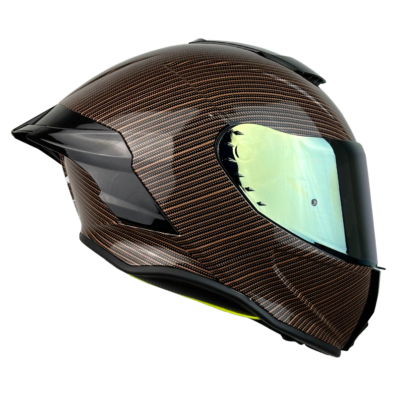 XTR-820 XTRONG BRAIDED FIBER-DORADO-BRILLO VISOR REVO