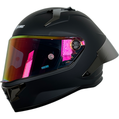XTRONG R1 NEGRO MATE VISOR REVO-ROJO