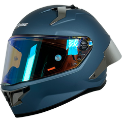 XTR-820 XTRONG  AZUL MATE VISOR REVO