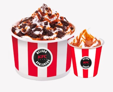 KFC Avalancha + Sundae