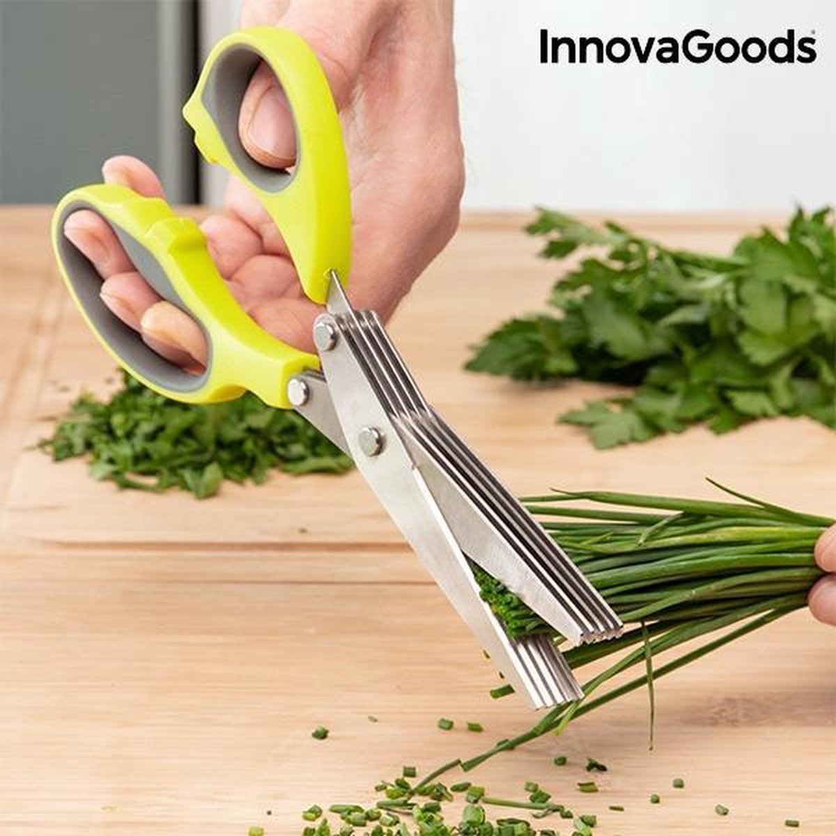 Tijeras multiples de cocina para verduras y frutas