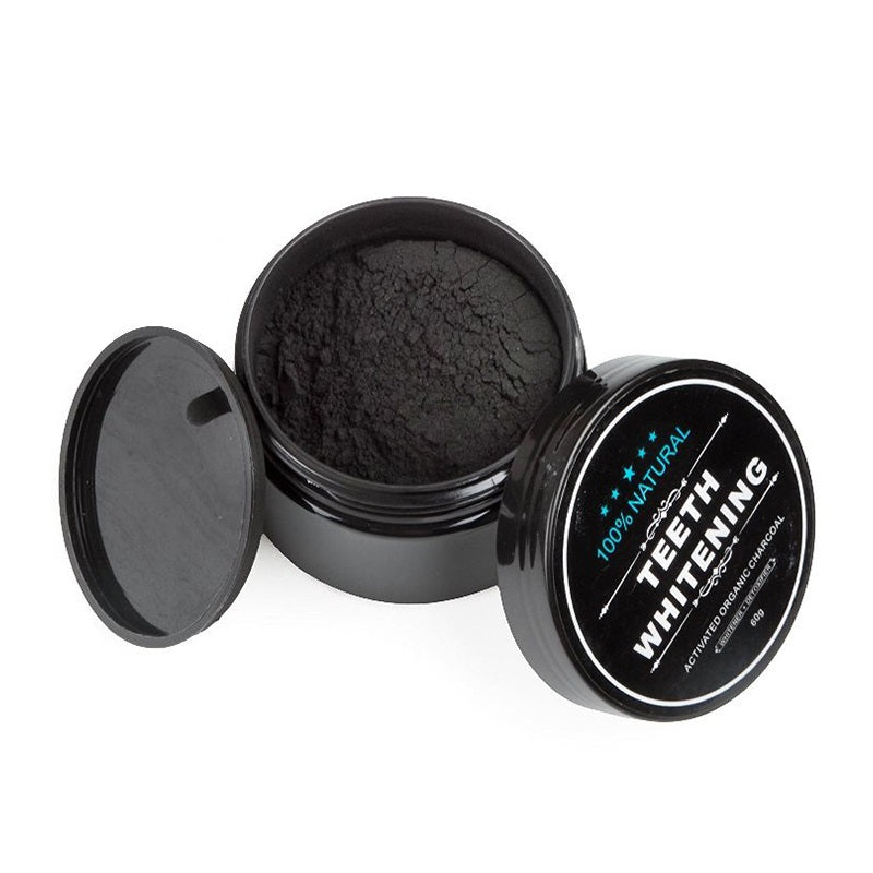 Carbón activado blanqueador dental 100% natural 30gr