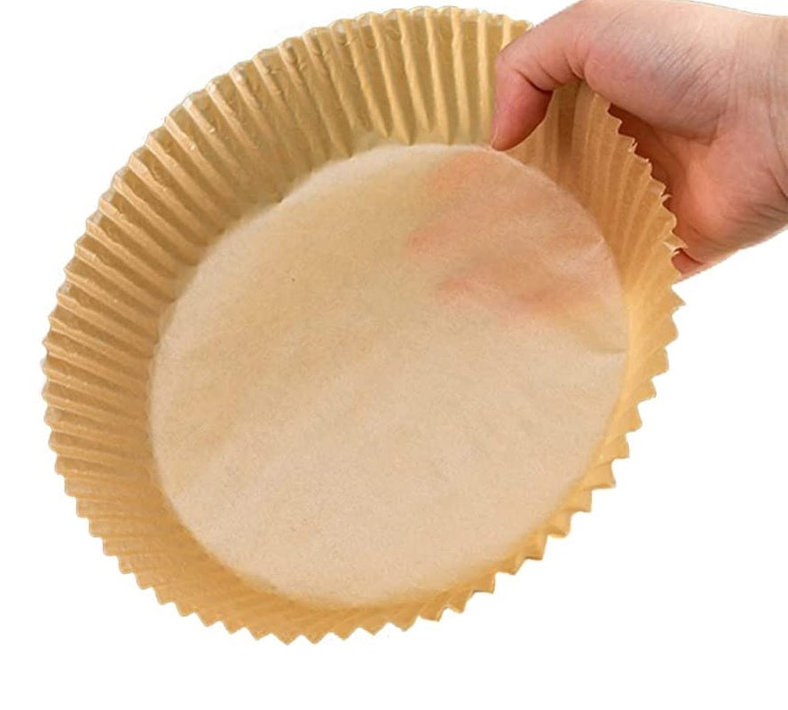 Molde antiadherente para freidora air fryer paquete por 100 unidades